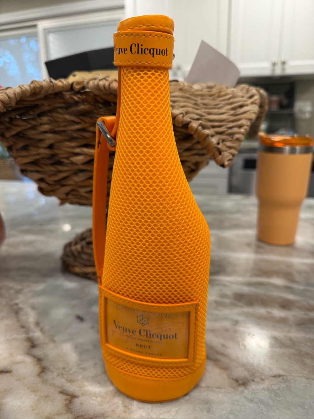 Veuve Clicquot Orange Ice Jacket Bottle Cooler Sleeve